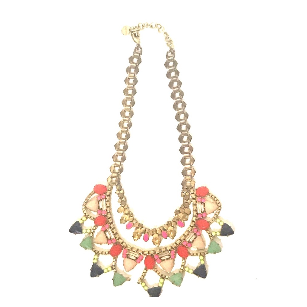 Chico’s colorful statement necklace preowned